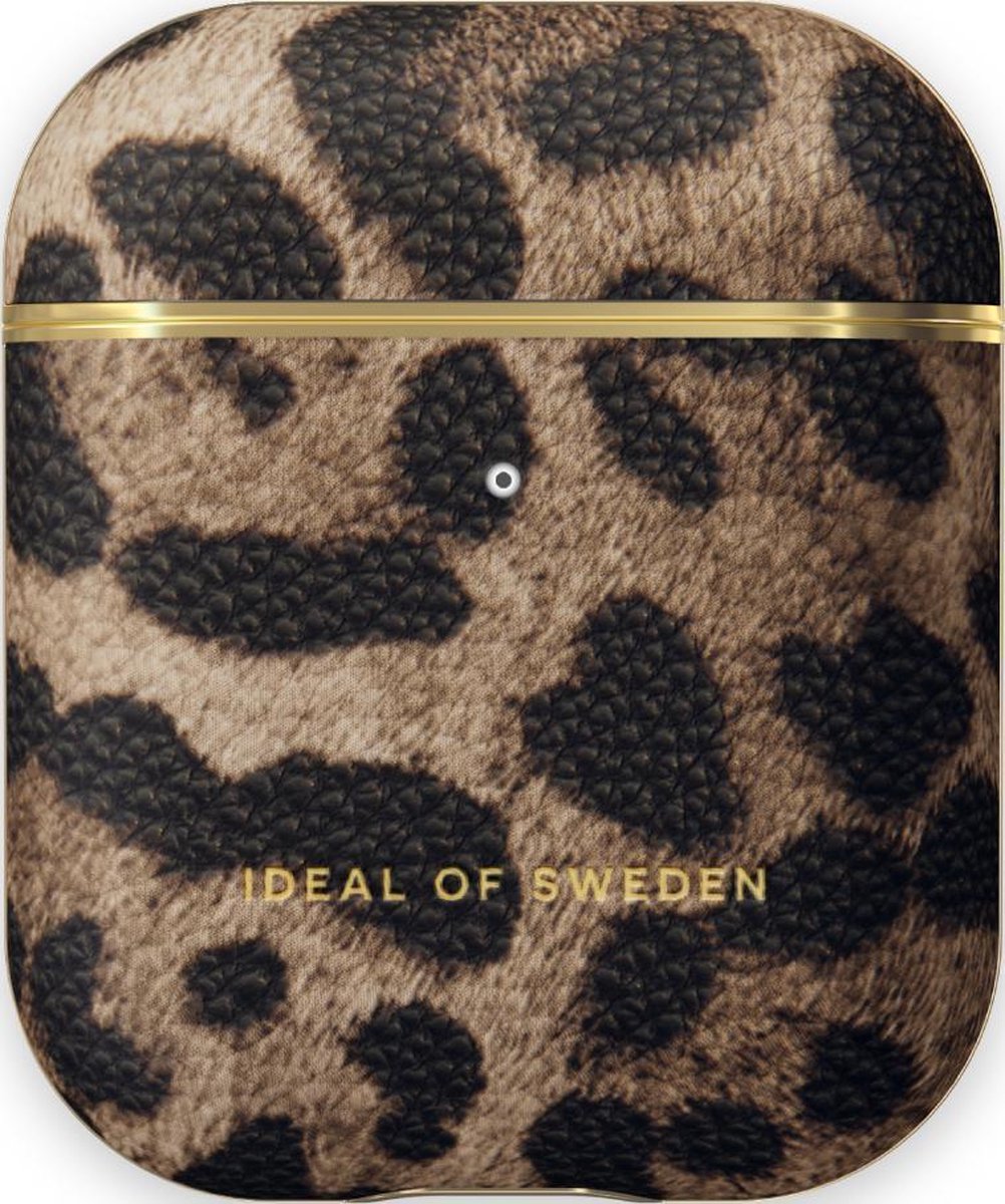 Ideal of Sweden AirPods Case PU 1st & 2nd Generation Midnight Leopard