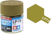 Tamiya LP-73 Khaki - Matt - Lacquer Paint - 10ml Verf potje