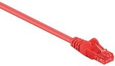 Cat 6 | U/UTP | Netwerkkabel | Patchkabel | Internetkabel | 10 Gbps | 3 meter | Rood | Allteq