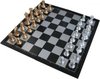 Afbeelding van het spelletje Reis schaak spel, magnetisch, opklapbaar. Afm. 24 x 24 cm