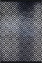 Vloerkleed Zijde - 8096 - zwart - 80x150