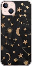 iPhone 13 hoesje siliconen - Counting the stars | Apple iPhone 13 case | TPU backcover transparant