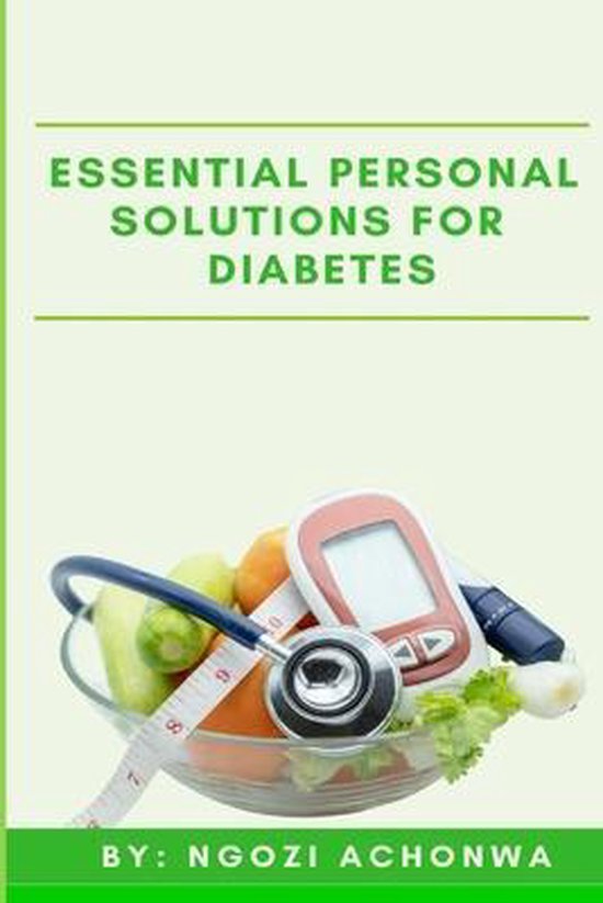 Essential Personal Solutions For Diabetes - cover