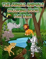 Jungle Animals Coloring Book For Kids