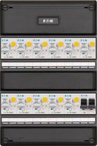 Eaton groepenkast, 11 aardlekautomaten, 1 hoofdschakelaar 2P