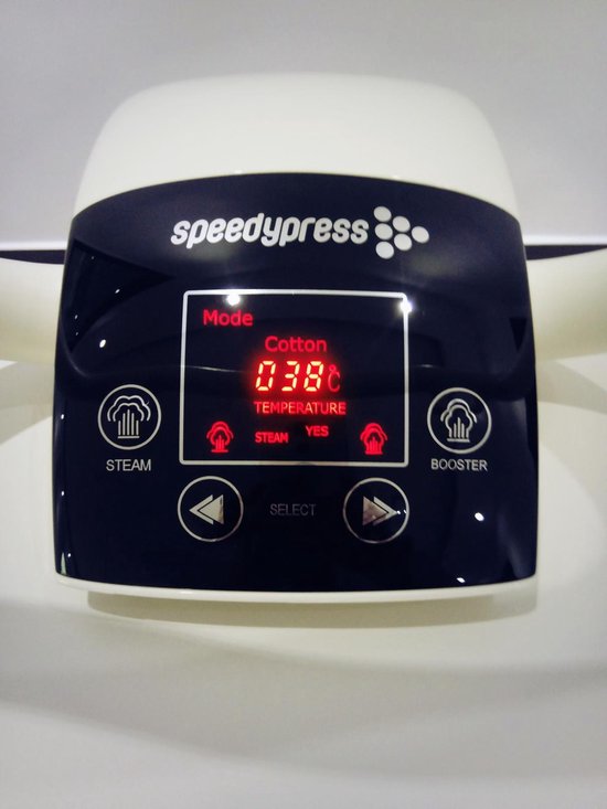 Presse à Repasser Professionnelle Speedypress 101cm - 2600W - Vapeur Automatique - Idéale Grands Linge