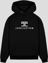 JORCUSTOM Trademark Loose Fit Hoodie - Zwart - Volwassenen - Maat L