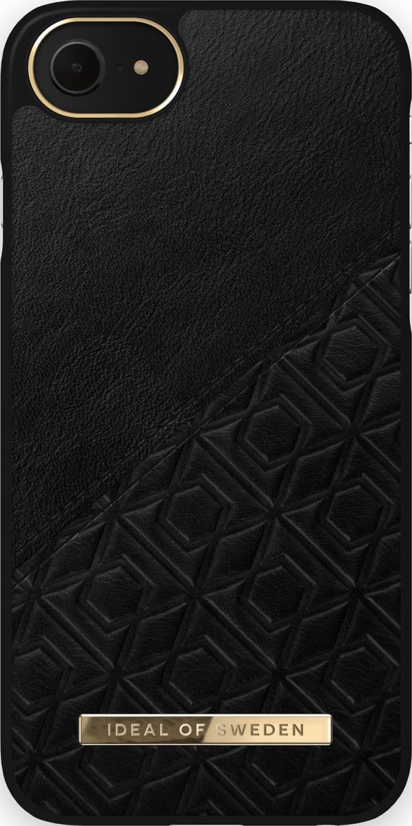 Ideal of Sweden Fashion Case Atelier iPhone 8/7/6/6s/SE Embossed Black