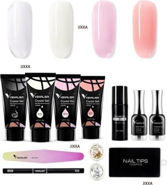 Pack de démarrage Polygel pour vos ongles. Kit polygel | bol.com