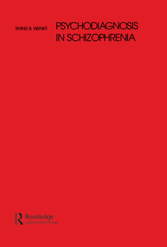 Psychodiagnosis in Schizophrenia - cover