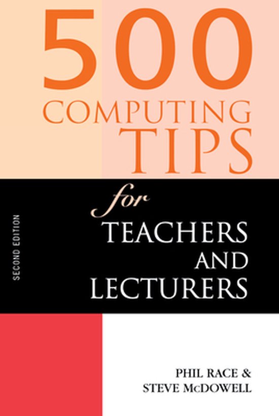 500 Computing Tips for Teachers and Lecturers - cover