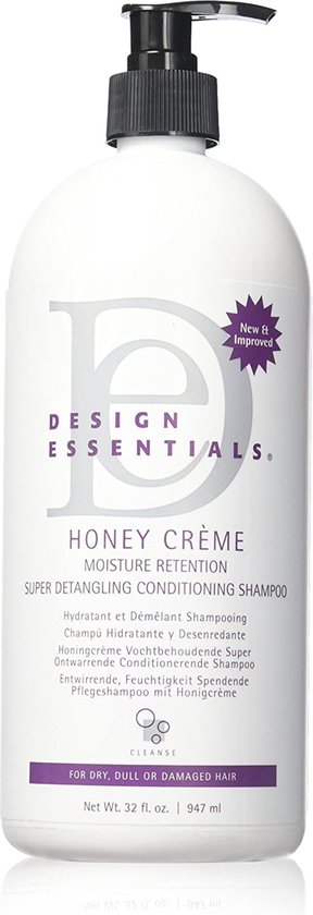 Design Essentials Honey Creme Moisture Retenion Shampoo 32oz Bol 0165