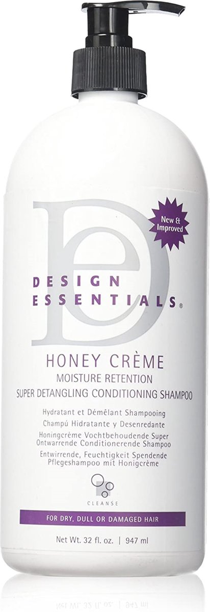 Design Essentials Honey Creme Moisture Retenion Shampoo 32oz