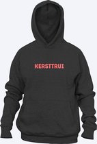 Totaal foute kersttrui | Hoodie | Maat 140 (9-11jaar)