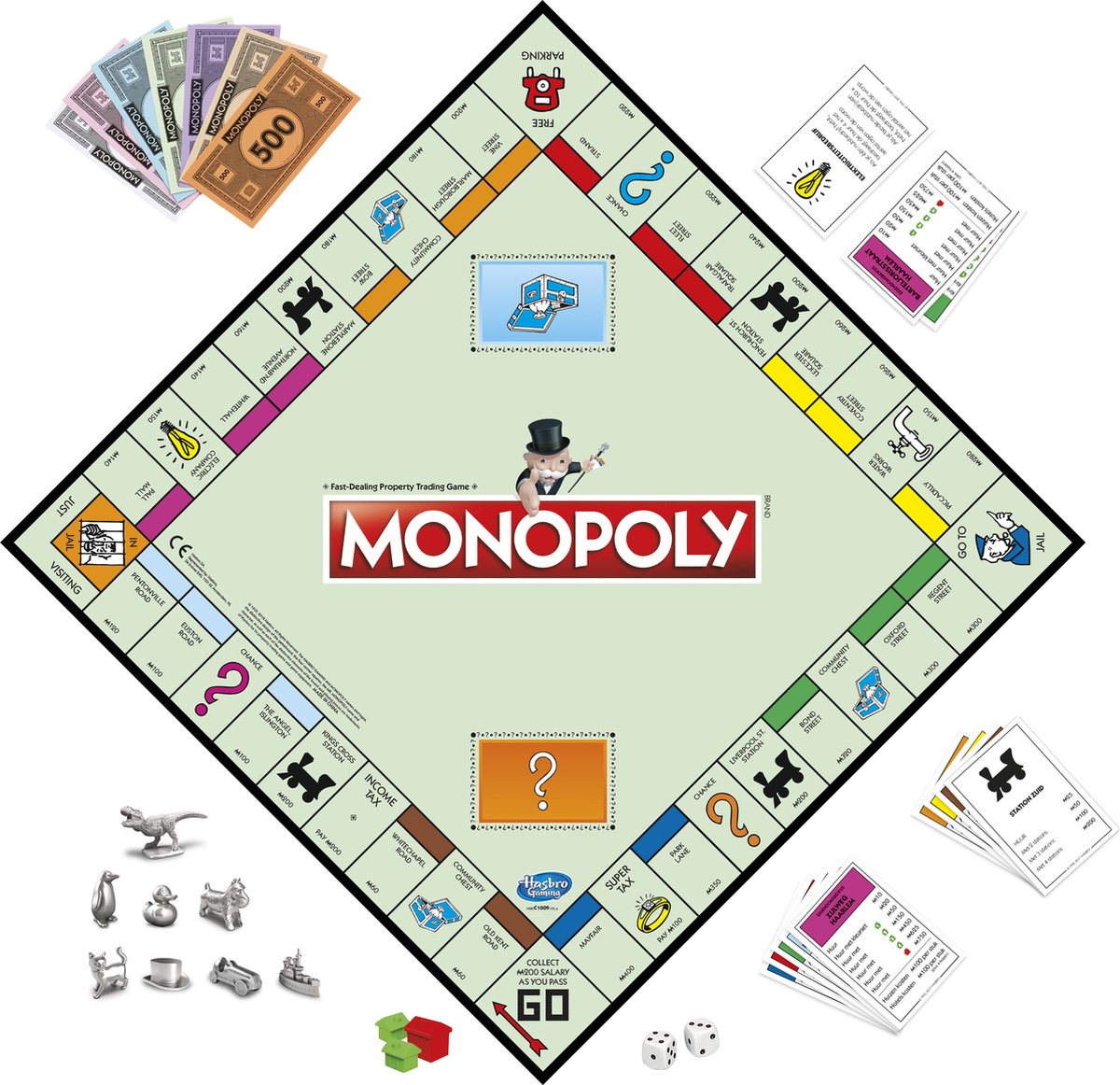 Zonsverduistering Kan niet onbekend Monopoly Classic - Bordspel | Games | bol.com