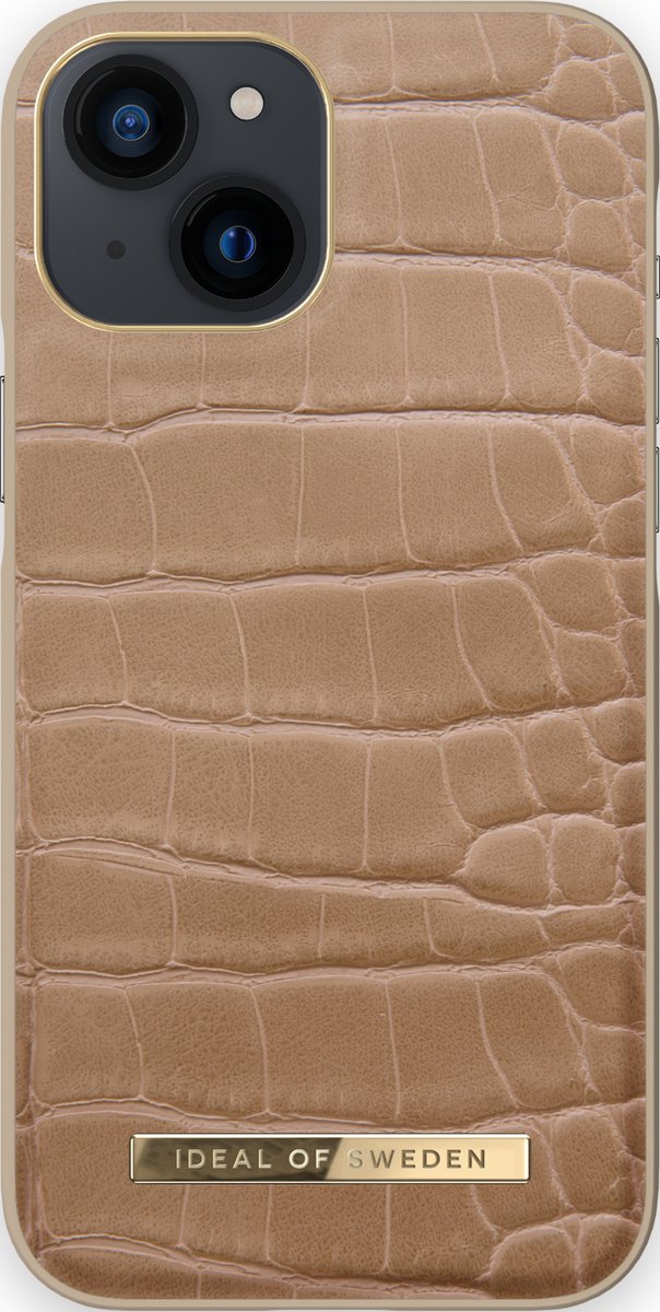 iDeal of Sweden Atelier Case Introductory iPhone 13 Mini Camel Croco