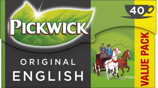 Pickwick Finest Classics English Tea Blend Black Tea - 6x 40 sachets individuels