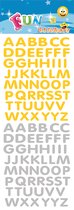 Fun Stickers - ABC Gold/Silver Stickers