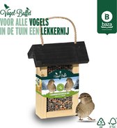 Complete Vogel-Buffet Picknick Vogelvoederhuisje voor Mussen inclusief Vogelvoer