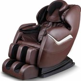 Salorm® Luxe Massage Fauteuil Bruin - Massagestoel Auto - Full Body Masseren - Zero Gravity - Verwarming Functie - Comfortabel - 100W