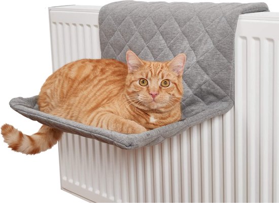 bagageruimte Overtollig microscopisch Kattenhangmat Voor Verwarming Radiator Ligbed Kat Universeel Hangmat Voor  Katten Tot 7kg | bol.com