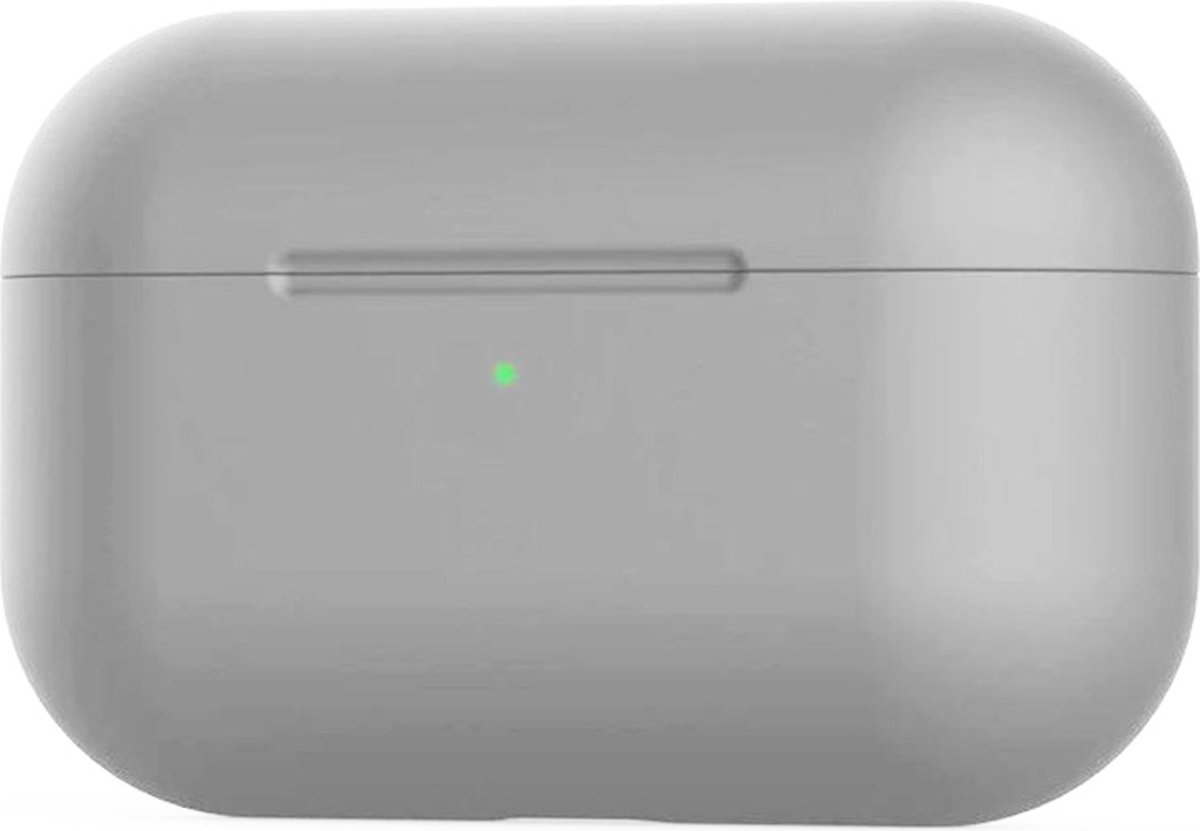 DW4Trading Siliconen Case Hoes Lichtgrijs - Geschikt voor Apple Airpods Pro