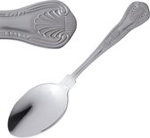 Olympia Tafellepel Kings - RVS - 20cm ( Set van 6 )