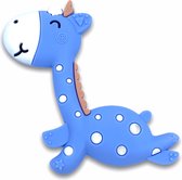 Chewzoo® - Bijtketting - Kauwketting - Vrolijke Giraffe - Blauw