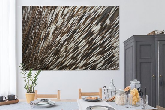 Tableau sur toile Épines en gros plan - 180x120 cm - Décoration murale XXL