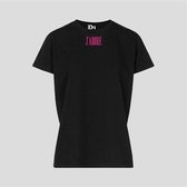 T-SHIRT J'ADORE PINK BLACK (L)