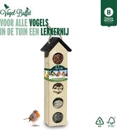 Vogel-Buffet Chalet 5  Vogelvoederhuisje voor alle seizoenen inclusief vulling met Vogelvoer