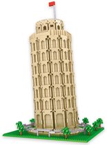Lezi Toren van Pisa - Architectuur / Gebouwen - Nanoblocks / miniblocks - Bouwset / 3D puzzel - 2148 bouwsteentjes