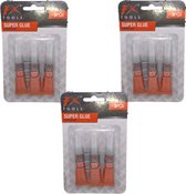 FX Tools Super glue secondelijm superlijm 3 pakjes van elk 3 stuks