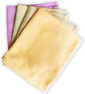 Pochon Bezz Schoonmaakdoeken - 4 stuks -  Microvezeldoekjes - Reinigingdoekjes - Raamdoeken - 42x68 cm