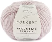 100 % natuurlijk Katia Essential Alpaca Garen Roze/ Babyroze Kleurnr. 91 - alpaca wol - breigaren - breien - haken - sjaal breien - muts breien - debardeur breien - super zacht - g