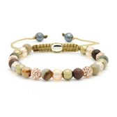 Karma Armband 83804 Spiral lino suave (rosegold crystal)