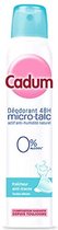 Cadum - Deodorant Micro Talk-spray voor dames Versheid Anti-vlekken 48 uur Werkzaamheid - 200 ml(2 stuks)