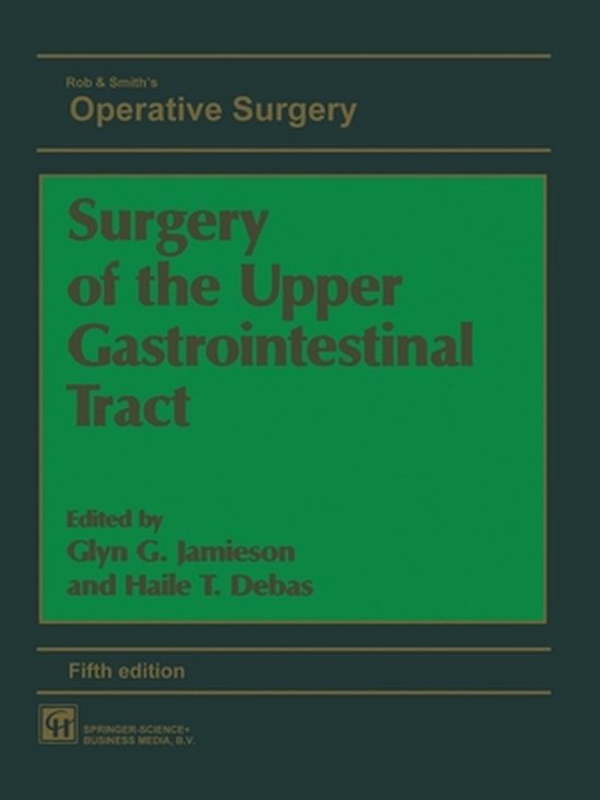 Surgery of the Upper Gastrointestinal Tract - cover