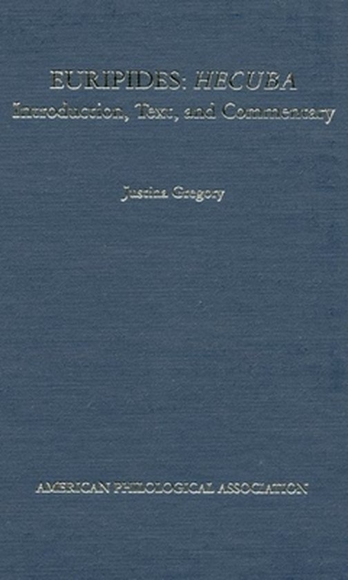 Society for Classical Studies Textbooks- Euripides: Hecuba - cover