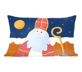 Sierkussen - Sinterklaas Decoratie Sint - Multicolor - 40 Cm X 60 Cm