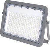 LED Bouwlamp - Aigi Zuino - 150 Watt - Helder/Koud Wit 6500K - Waterdicht IP65 - Kantelbaar - Mat Grijs - Aluminium - BES LED