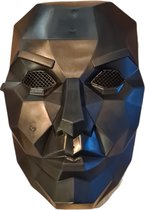Verkleedmasker - zwart gezichtsmasker - verkleedkostuum - masker