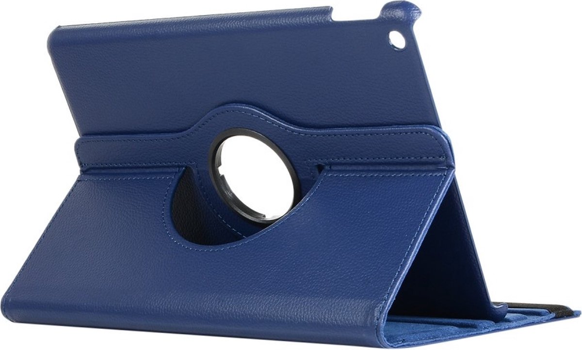 Arara Hoes Geschikt voor iPad Air / Air 2 (2013/2014) Draaibaar - bookcase - Donker Blauw