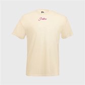 T-SHIRT VELVET PINK JADORE OFF WHITE (XL)