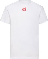 T-SHIRT RED TIGER WHITE (M)