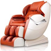 Salorm® Luxe Massage Fauteuil Oranje - Massagestoel Auto - Full Body Masseren - Zero Gravity - Verwarming Functie - Comfortabel - 100W
