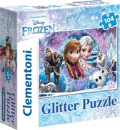 Disney Legpuzzel Frozen Junior Karton Blauw 104 Stukjes