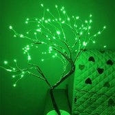 Exalight Bonsai Nachtlamp - Sfeerlicht - Decoratie - Slaapkamer - LED - Draadloos - Kerst en Nieuwjaar - Groen