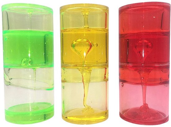 Fidget Ooze Tube Feu de circulation (Set 3)