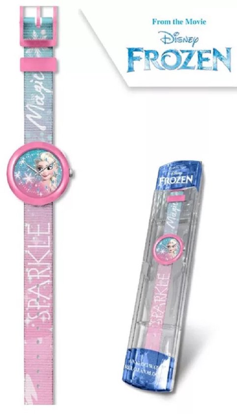 Frozen horloge Elsa Disney analoog bol